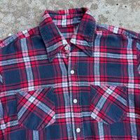 1960’s/70’s Brushed Cotton Flannel Shirt Large