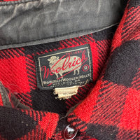 1950’s Woolrich Buffalo Plaid Wool Flannel Shirt XL