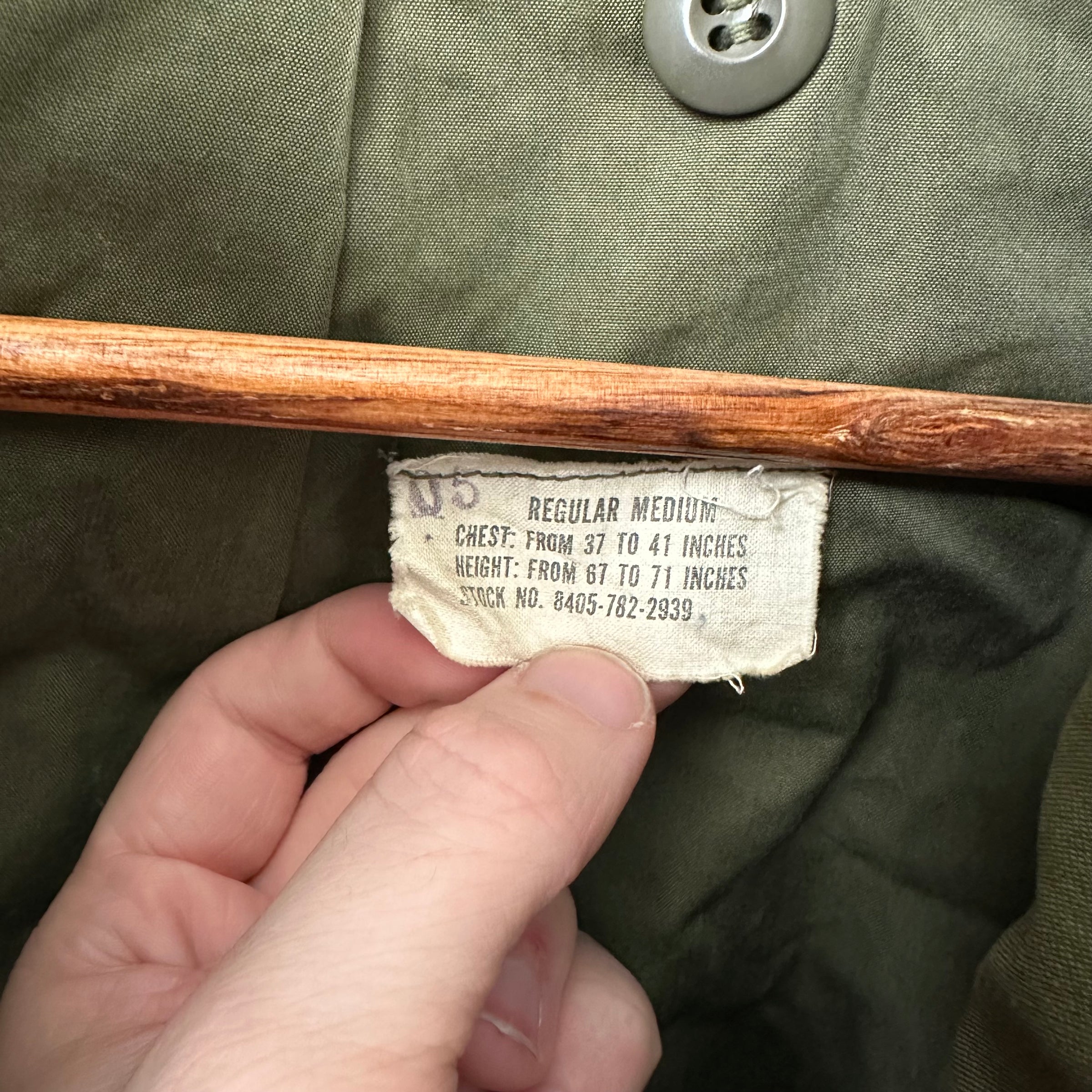 1960’s First Pattern M-65 Field Jacket Medium Regular