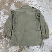 1940’s WWII Thrashed M-43 Field Jacket Size 42L