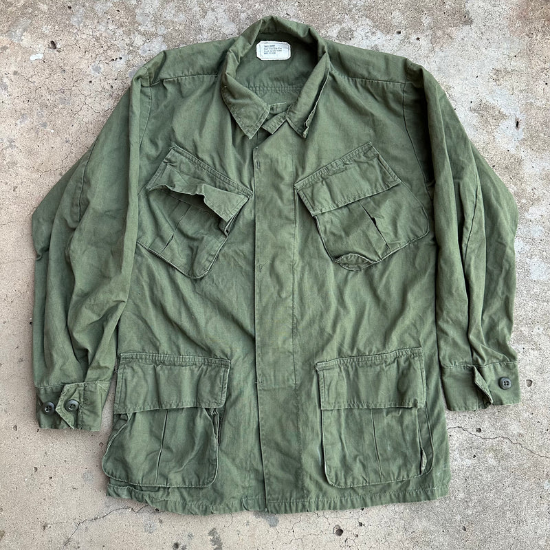 1970’s Mint Vietnam War Ripstop Jungle Jacket Small Short