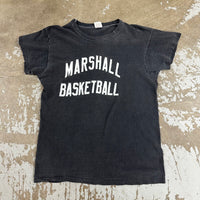 1970’s Marshall Basketball Black Russell T-Shirt Small