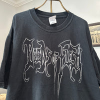 2001 Deeds of Flesh Mark of the Legion Album T-Shirt XL