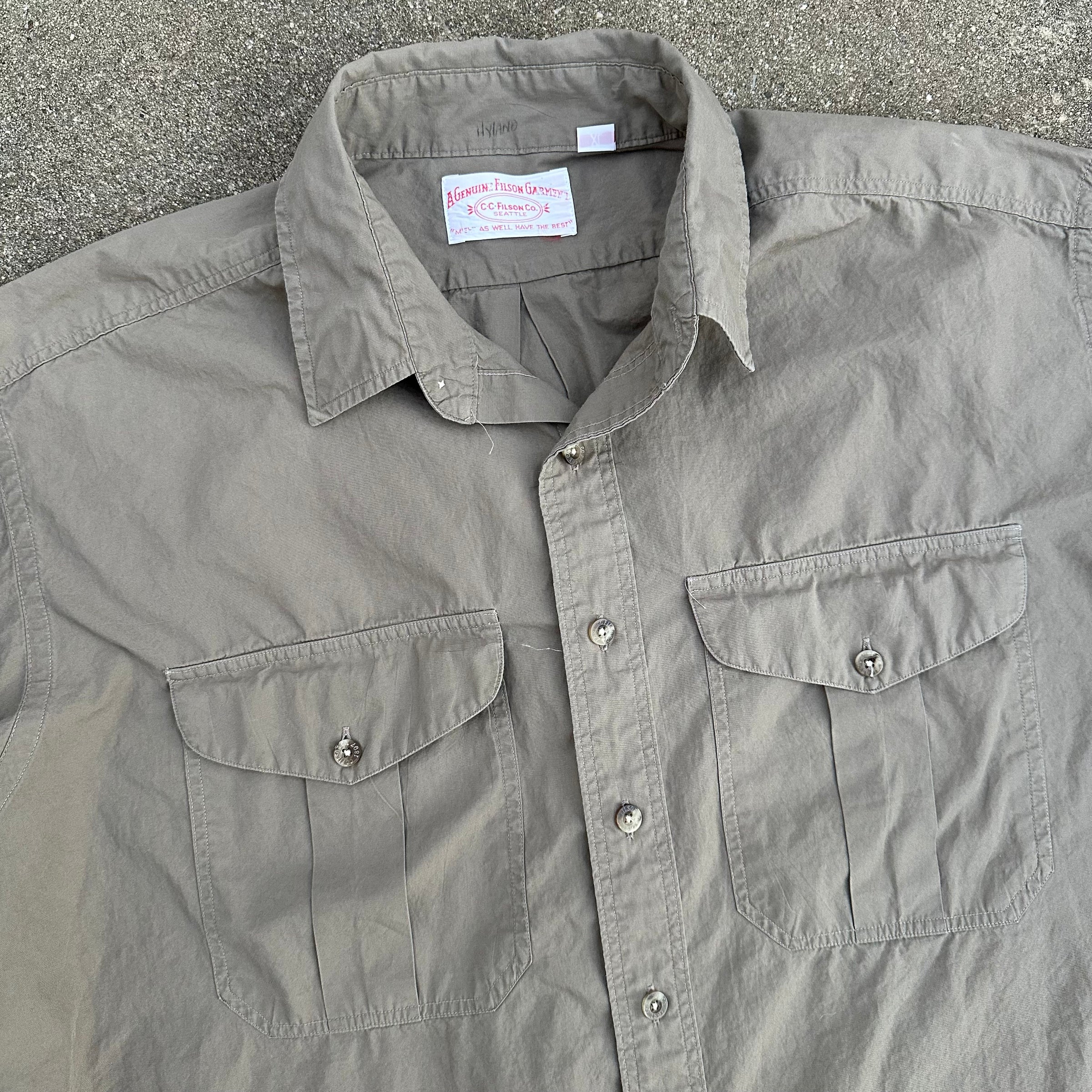 1990’s/2000’s Filson Style 652 Lightweight Cotton Button Down Shirt XL