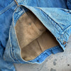 1960’s Maverick Blue Bell Sherpa Lined Denim Jacket Size 40