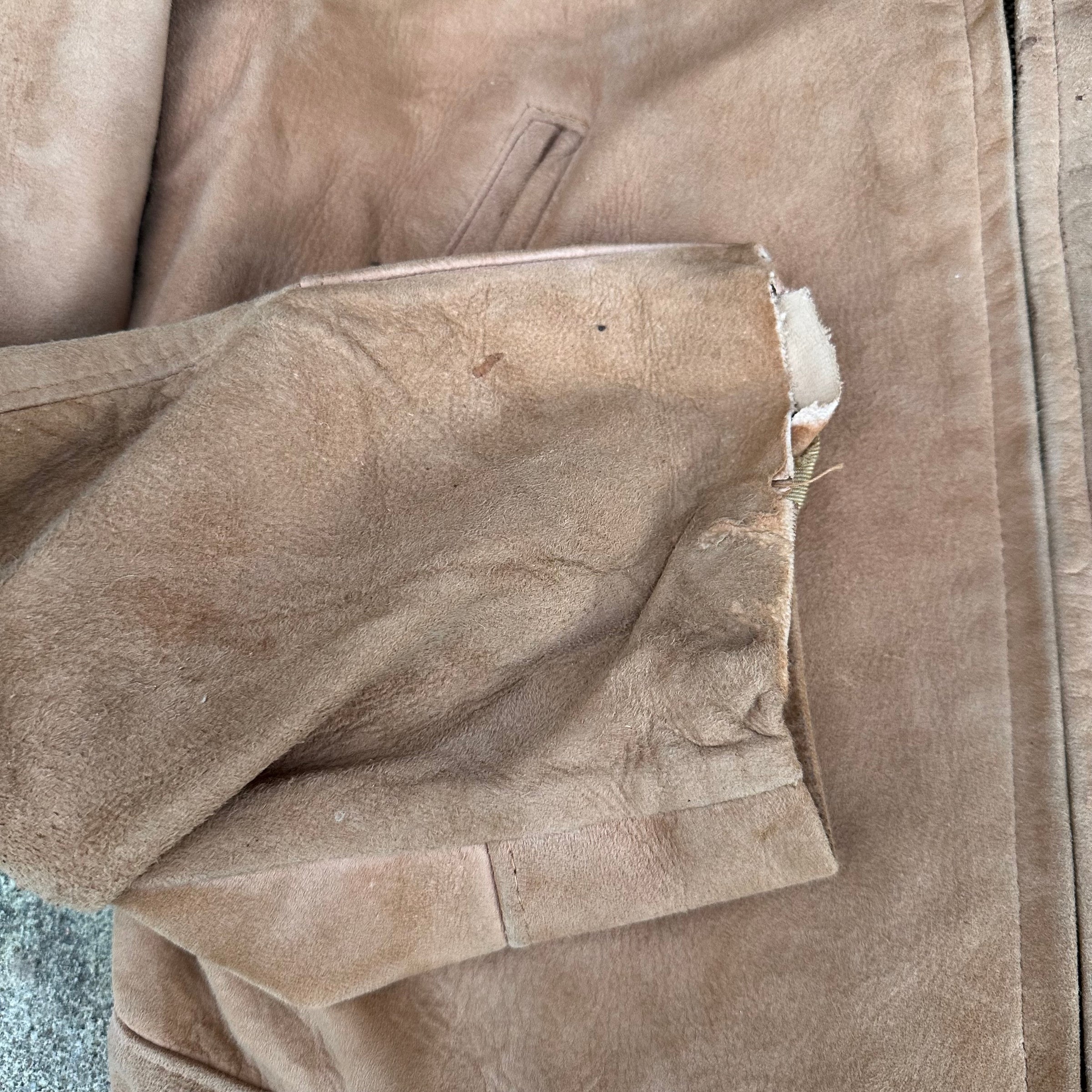 1940’s/50’s Sierra Sportswear Suede Leather Jacket