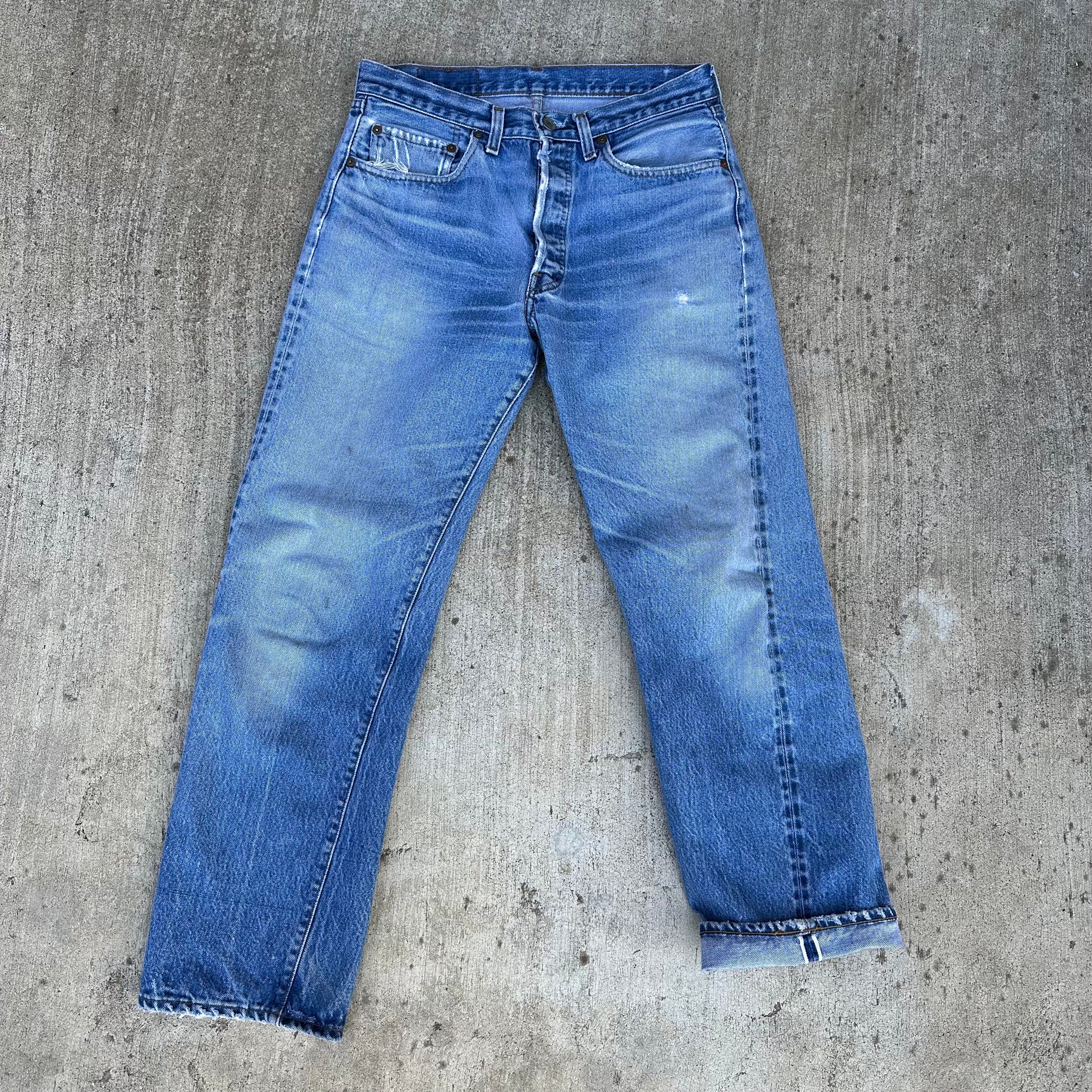 1980’s Levi’s 501 Redline Denim Jeans 32