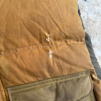 Filson Waxed Canvas Down Cruiser Vest Large