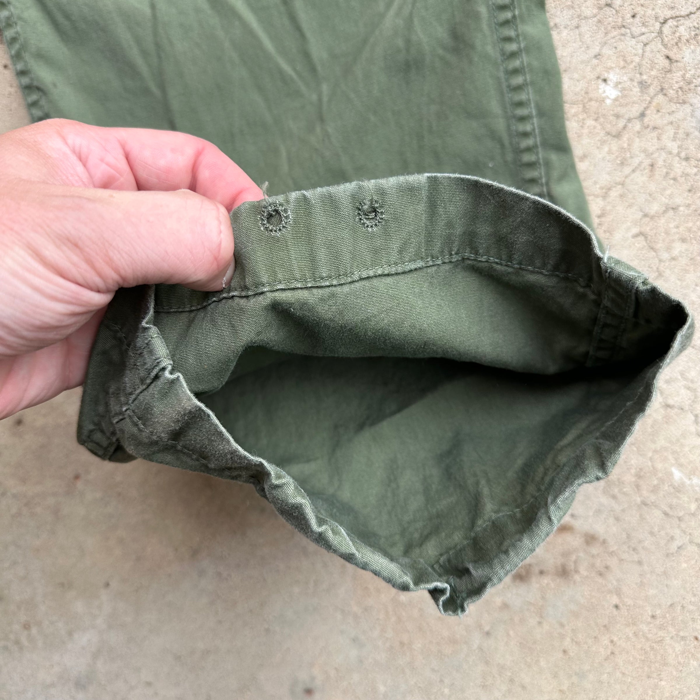 1960’s Vietnam War Poplin Jungle Pants Small Long