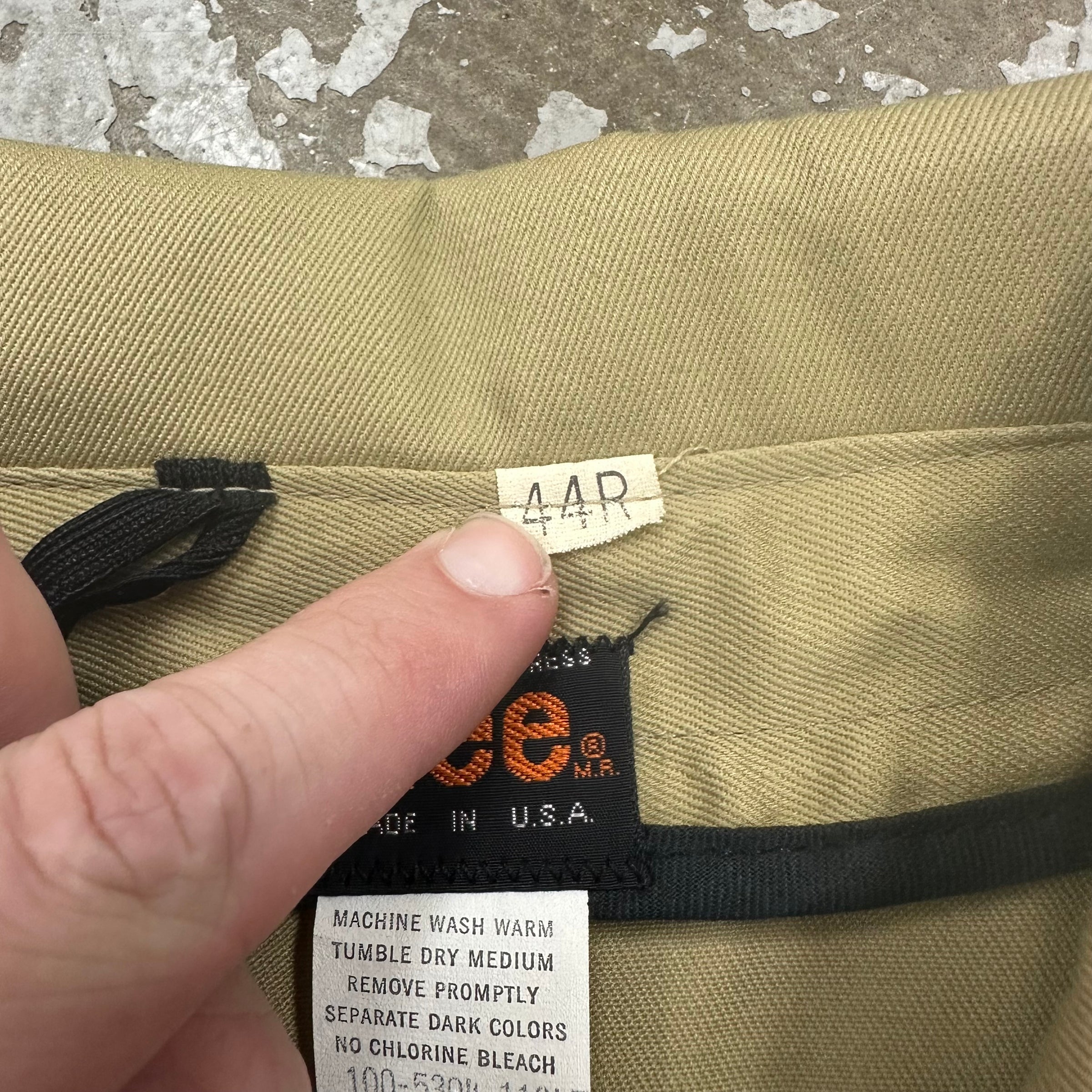 1970’s Deadstock Lee Embroidered Work Jacket Size 44