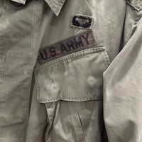 1960’s Vietnam War Modified 3rd Pattern Poplin Jungle Jacket XL Long