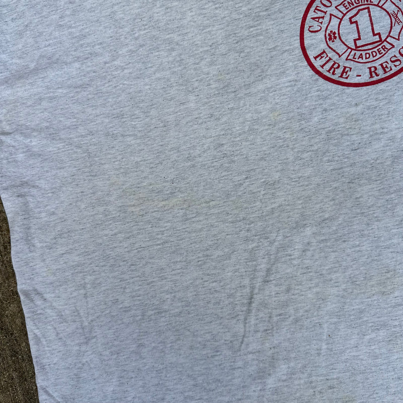 1980’s Catoosa County Fire Rescue Engine 1 T-Shirt Large
