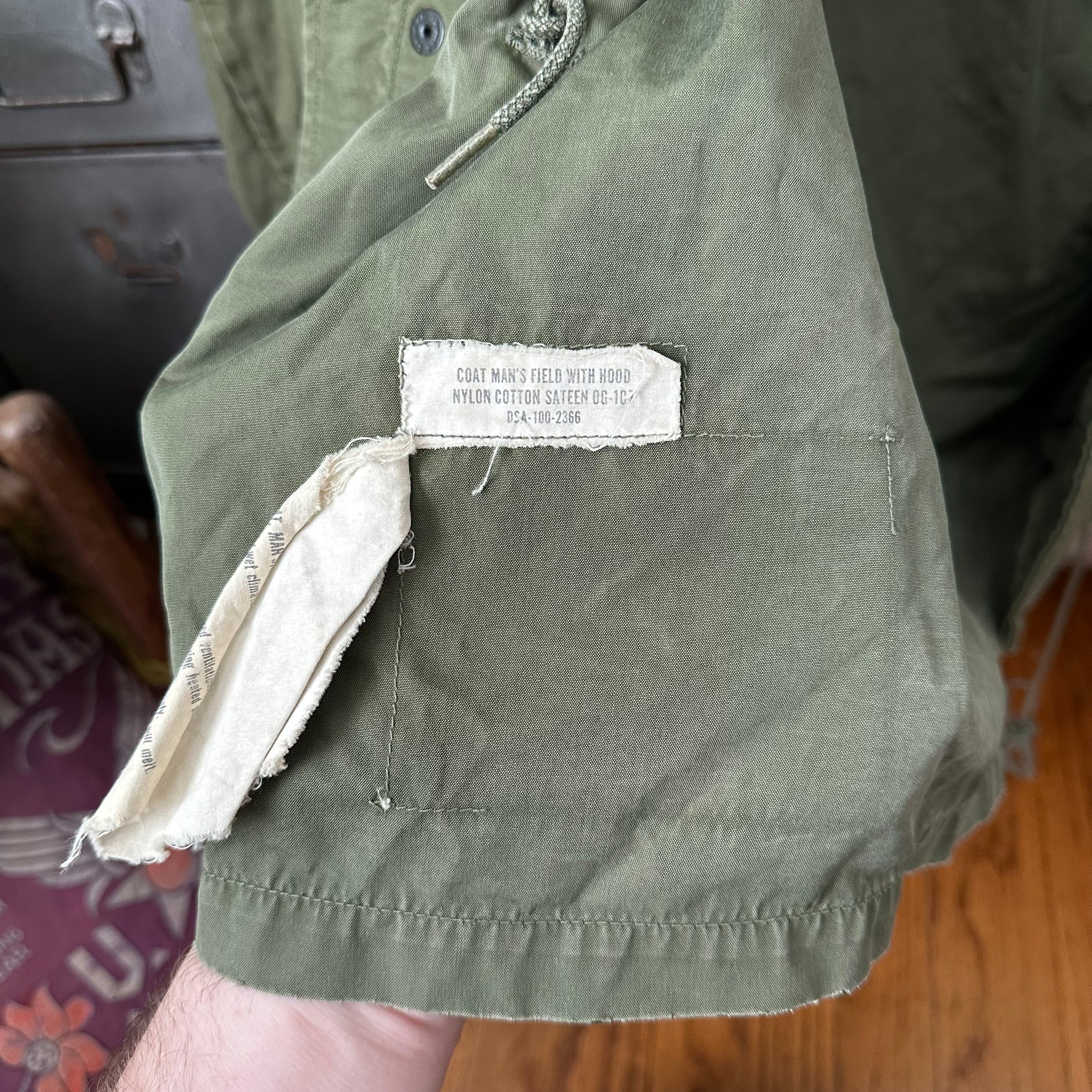 1960’s First Pattern M-65 Field Jacket Medium Regular
