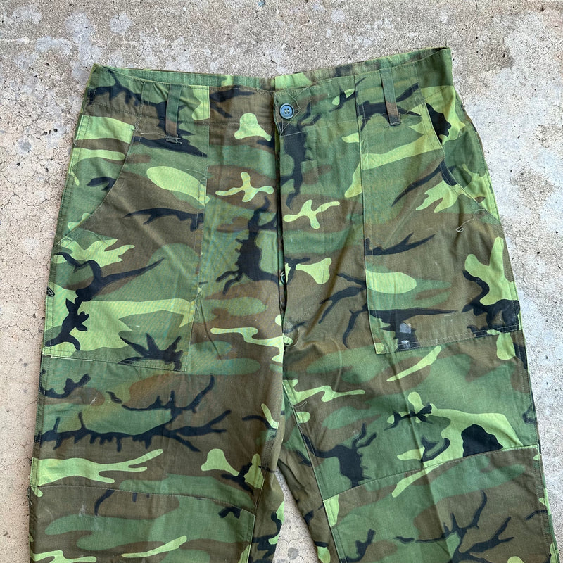 1960’s Deadstock ARVN Poplin ERDL Pants 34” Waist