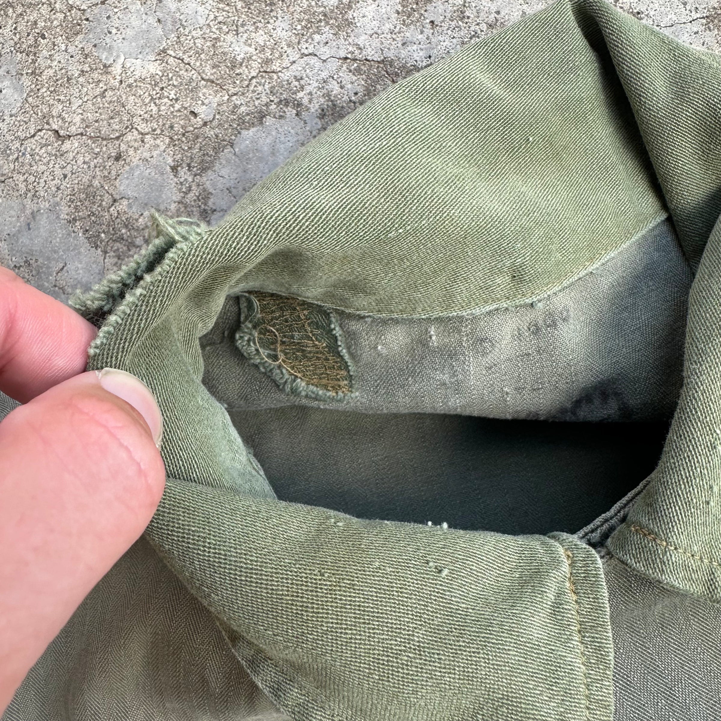 1940’s WWII M-43 HBT Jacket 25.5” Chest