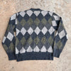 1960’s Diamond Pattern Mohair Sweater Small