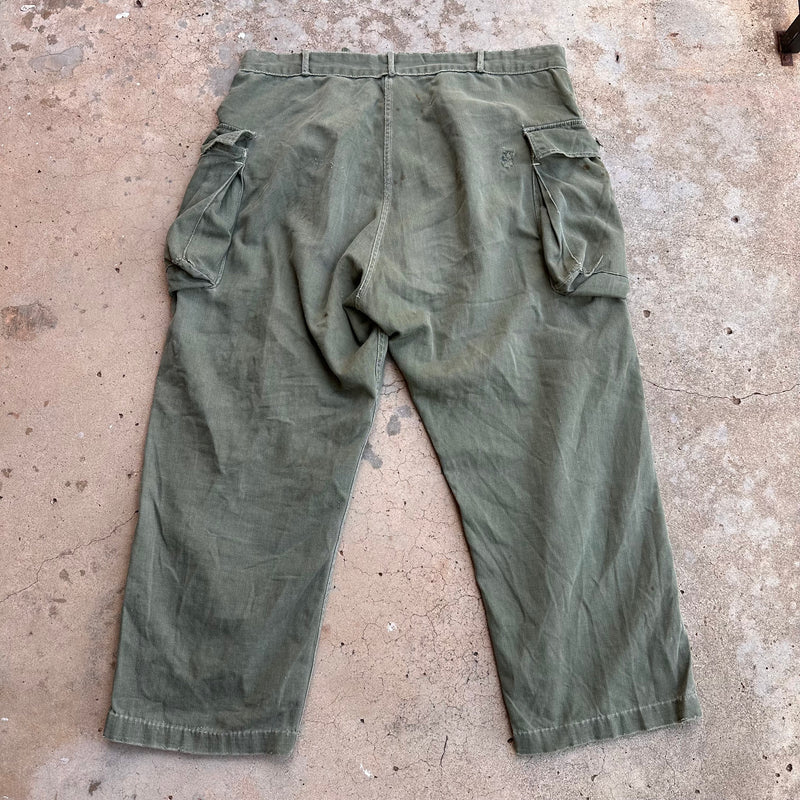 1940’s/50’s 13-Star HBT Pants 39” x 26”