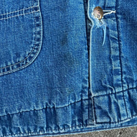 1970’s Sears Blanket Lined Denim Chore Coat XXL