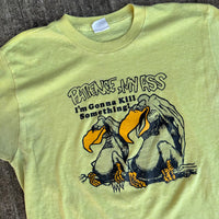 1980’s Patience My Ass! I’m Gonna Kill Something T-Shirt Small