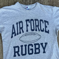 1990’s Air Force Rugby Water Print Champion T-Shirt M/L
