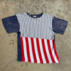 1960’s Leisurewear by Parkley Pop Art American Flag T-Shirt Small