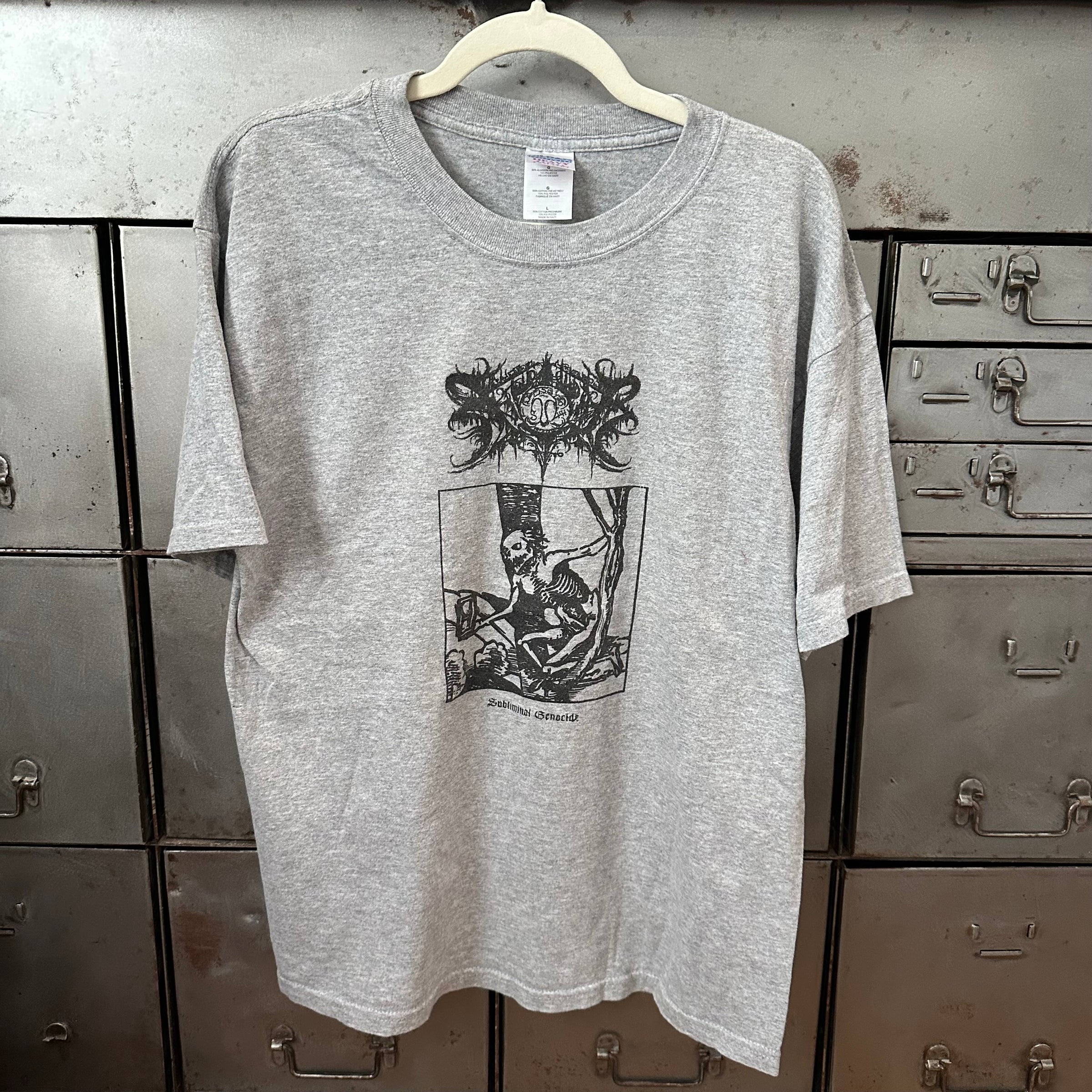 2006 Xasthur Subliminal Genocide Album Promo T-Shirt Large