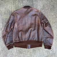 1940’s WWII Named A-2 Leather Flight Jacket