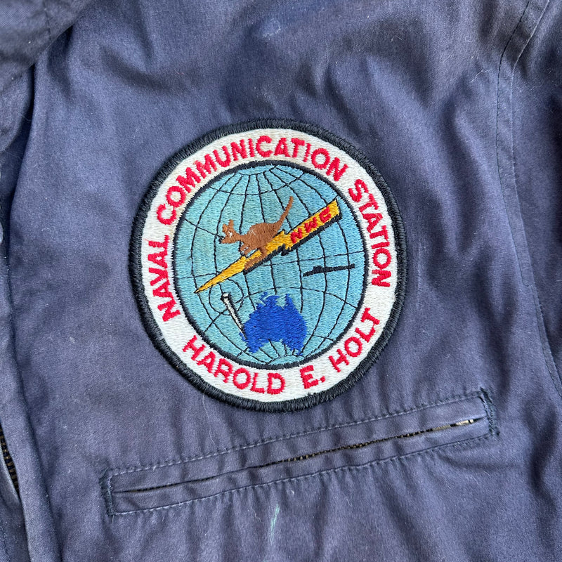 1970’s Patched USN Utility Jacket Size 38L