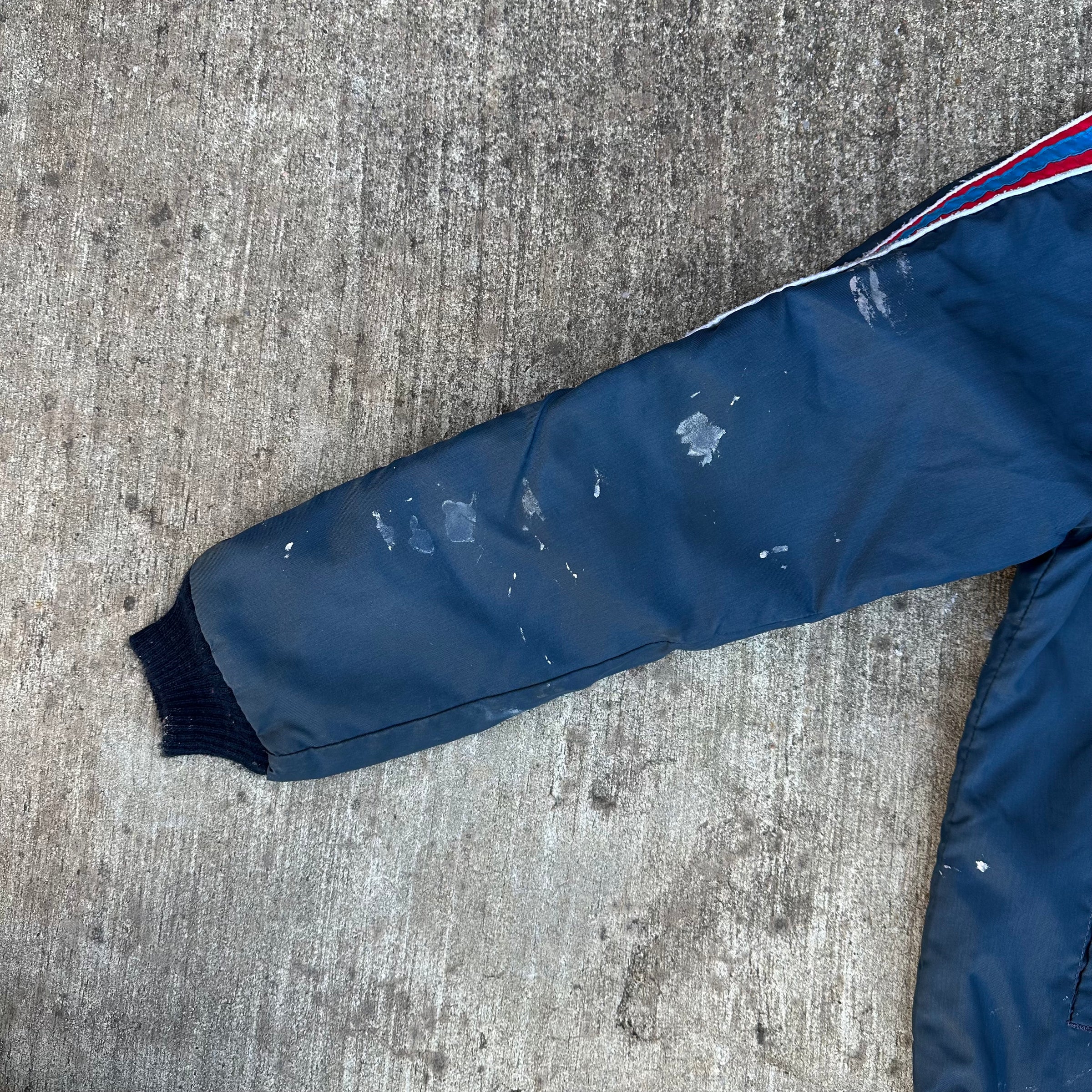 1970’s/80’s Chrysler Mopar Direct Connection Employee Quilted Work Jacket Medium