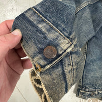 1970’s Levi’s Sherpa Lined Denim Jacket Size 44