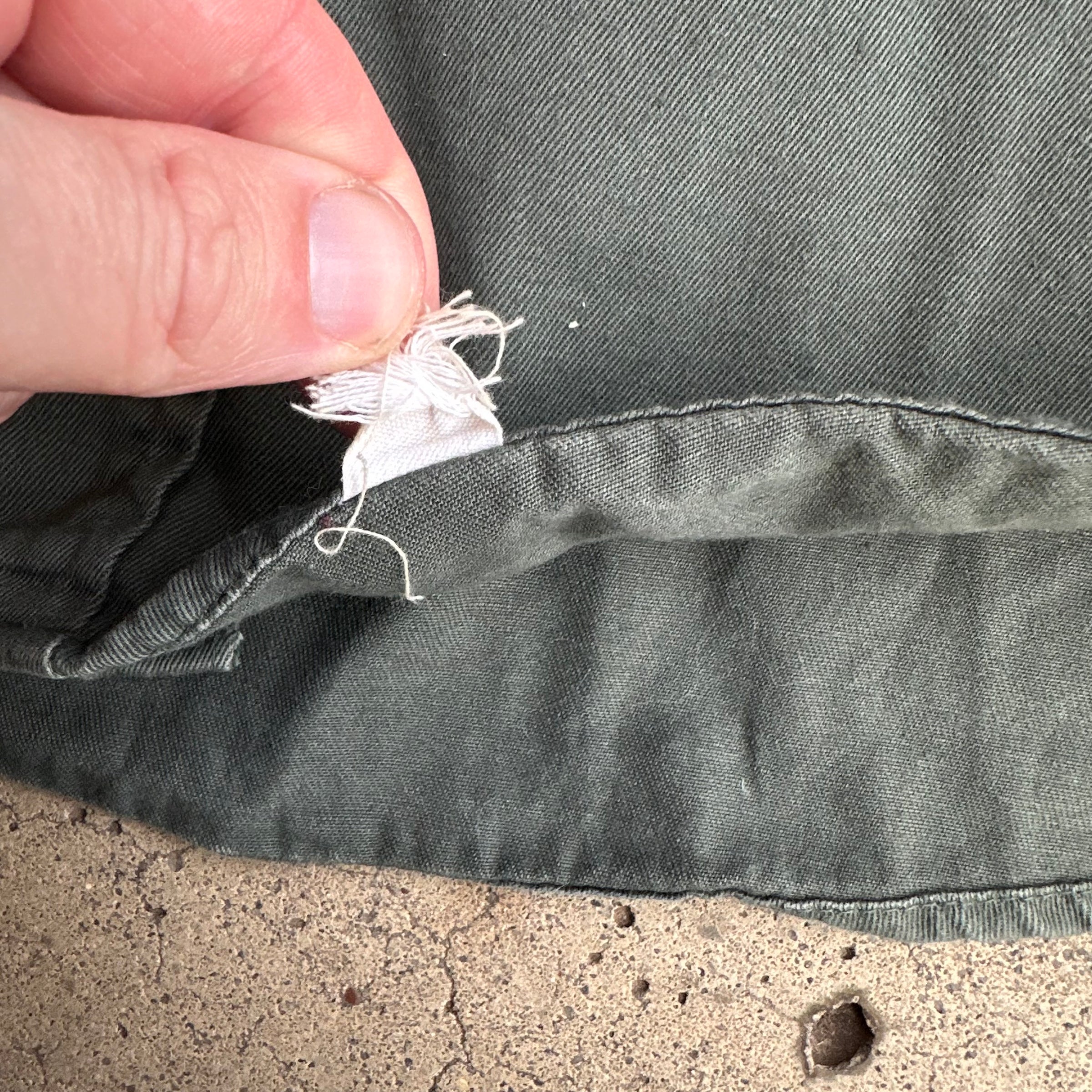 1960’s/70’s Lee Chetopa Cotton Gusseted Work Shirt Large