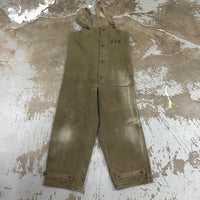 1940’s WWII USN Deck Overalls Size Small
