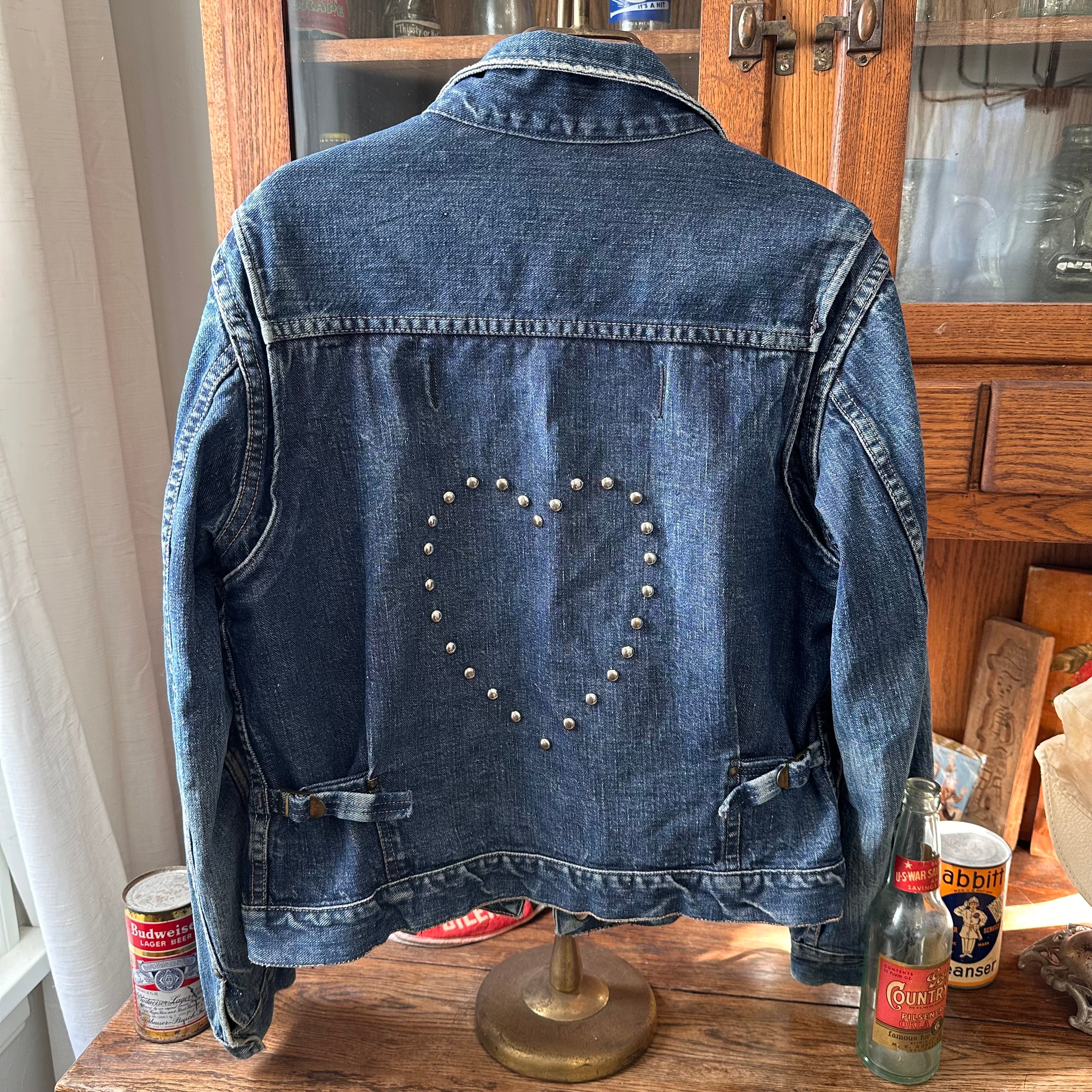 1950's Washington Dee Cee Type 2 Style Denim Jacket Medium