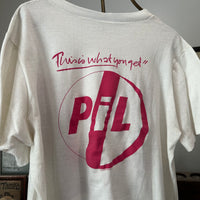 1984 Public Image Limited “This is What You Want … This is What You Get” Album Promo T-Shirt Large