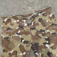 1960’s/70’s Vietnam War ARVN Police Cloud Camo Cotton Shell Pants 28” - 39” Waist