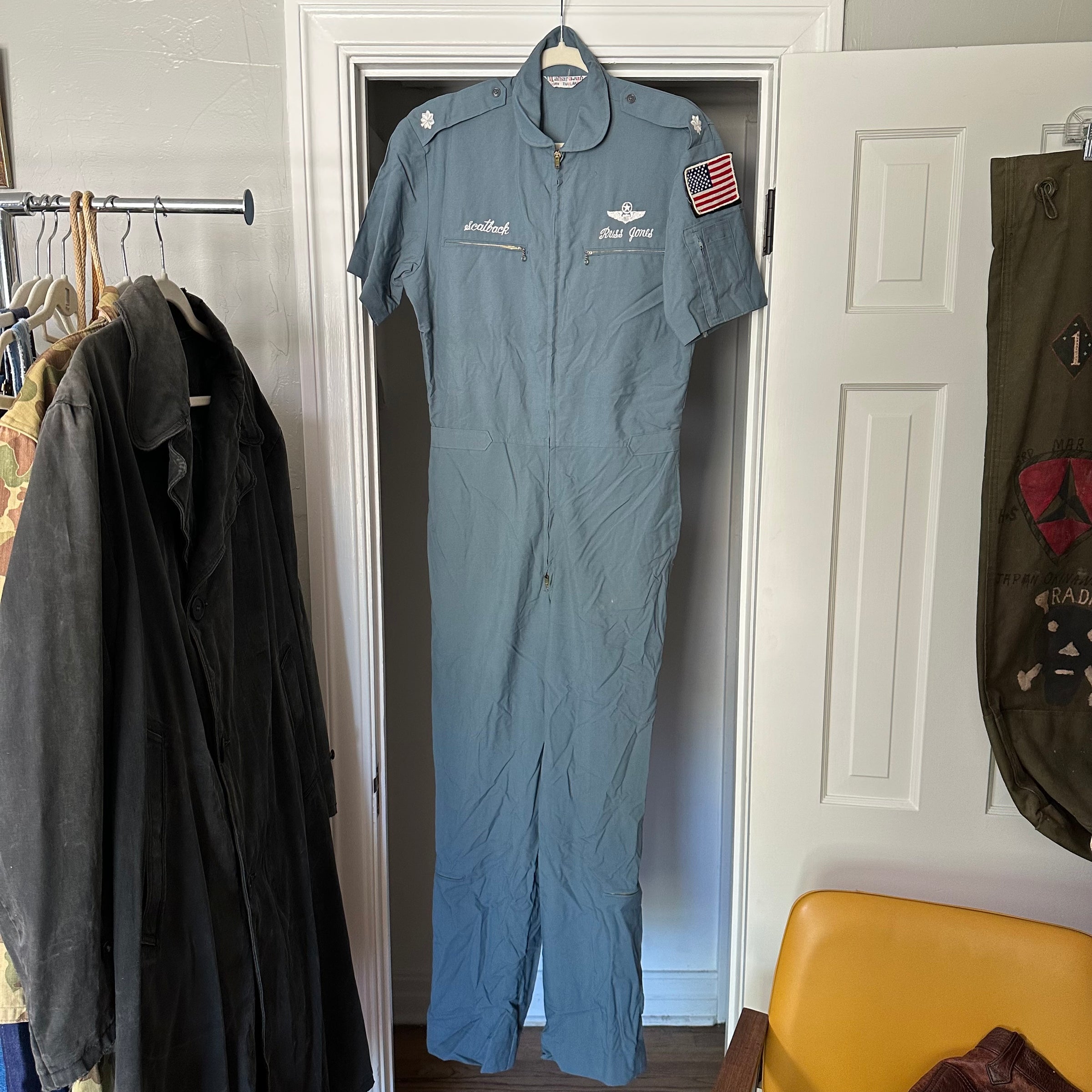 1970’s Vietnam War Thai Made Scatback Party Suit