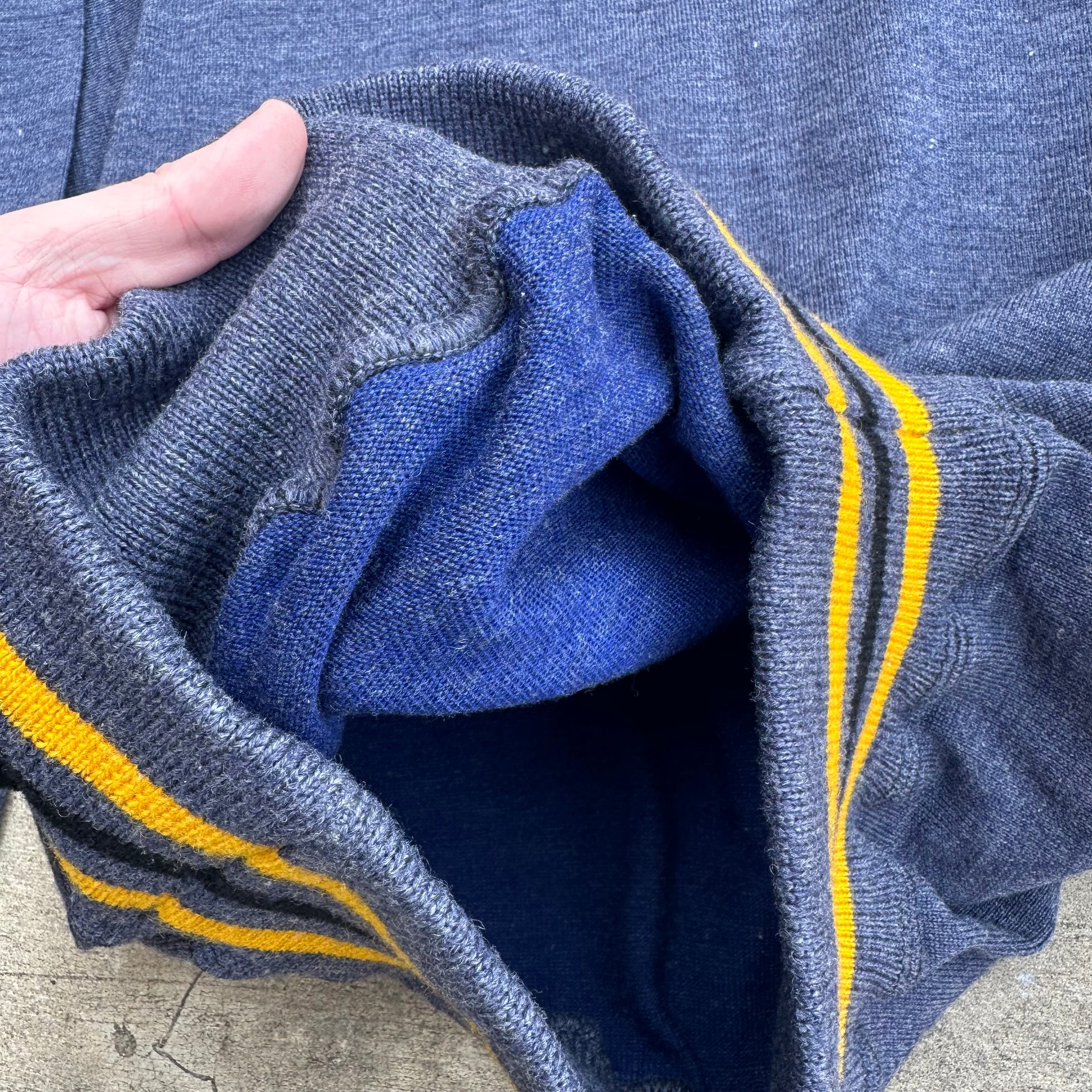 1930’s Deadstock West Point Military Academy Rayon/Wool Blend Sweatshirt Size 42