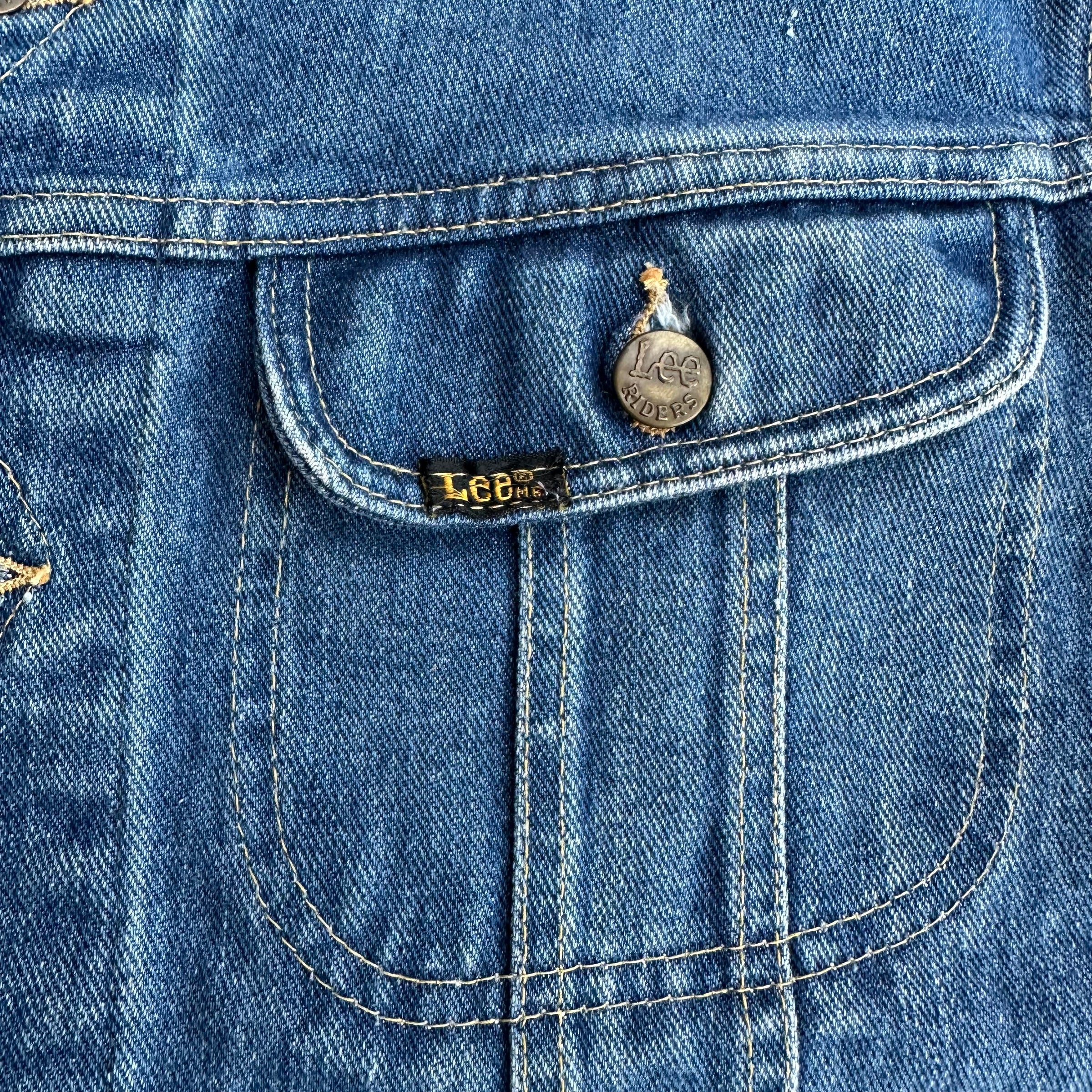 1970’s/80’s Lee 101J Denim Jacket 23.5” Chest