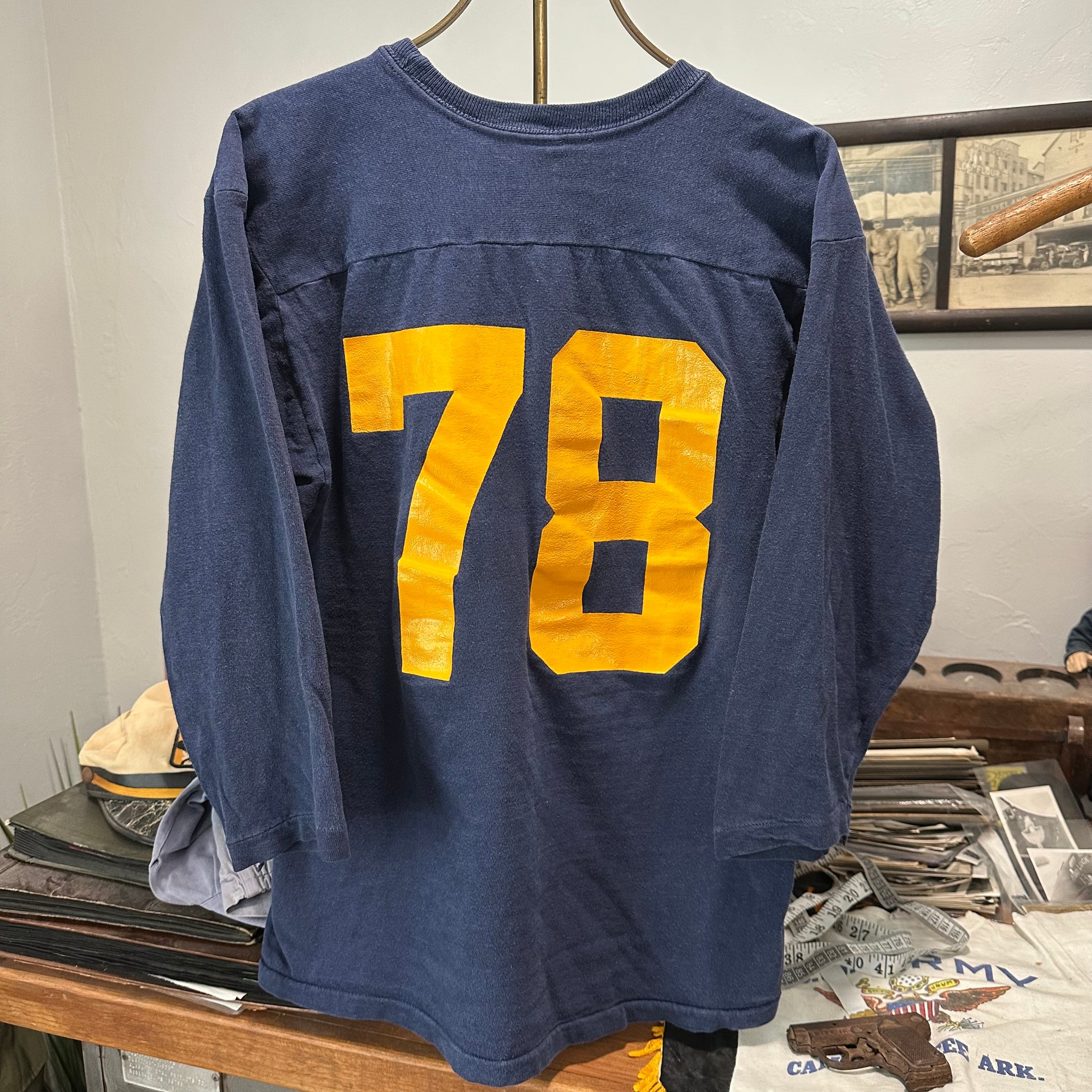 1970’s Champion Blue Bar Notre Dame Cotton Jersey T-Shirt