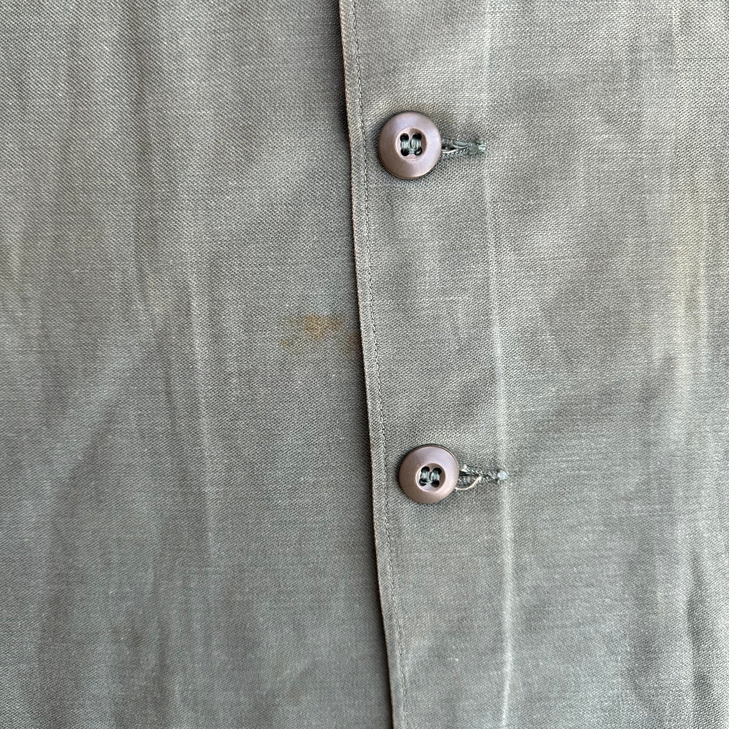 1960’s US Army Fifth Infantry Patched Fatigue Shirt Large