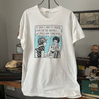 1980’s Roy Lichtenstein Flying Fish Pop Art T-Shirt Large