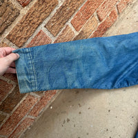 1970’s Blue Bell Blanket Lined Denim Chore Coat Large