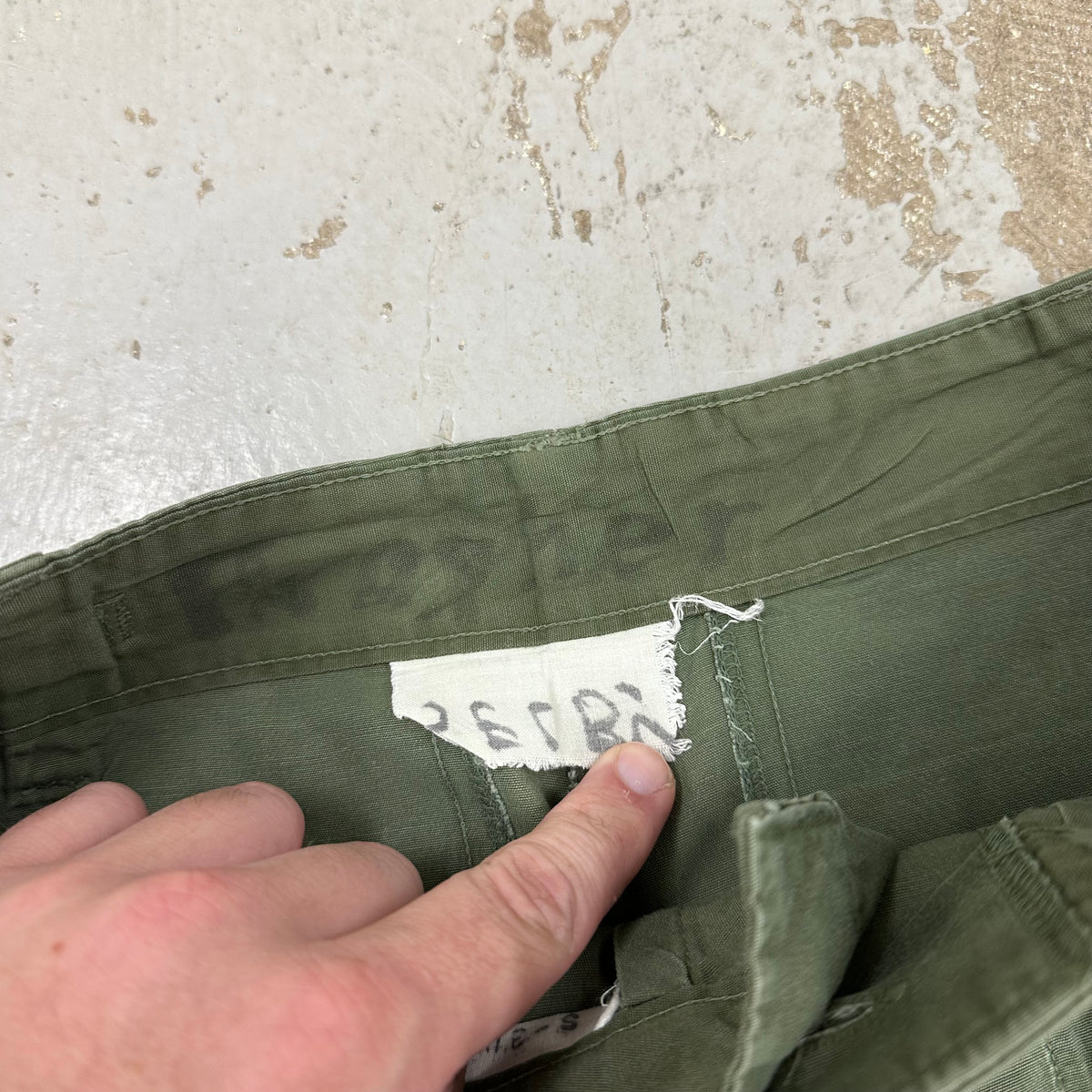 1960’s Vietnam War Poplin Jungle Pants Small Long