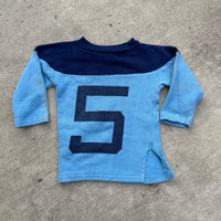 1960’s Blue Kids Prep-Togs Water Print Sweatshirt