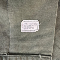 1970’s US Navy NBG Beachmaster Unit 1 Patched Fatigue Shirt