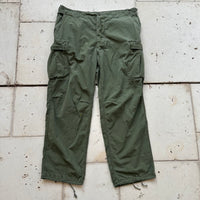 1960’s Vietnam War Poplin Jungle Trousers Large Regular