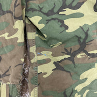 1960’s Vietnam War Poplin ERDL Camo Jungle Jacket Medium Regular