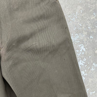 1940’s WWII Era Whipcord Dress Pants 30” Waist