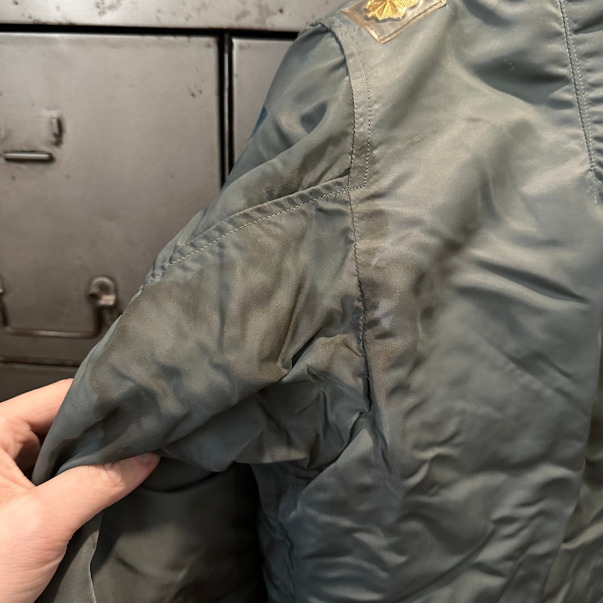 1950’s First Pattern MA-1 Flight Jacket Medium