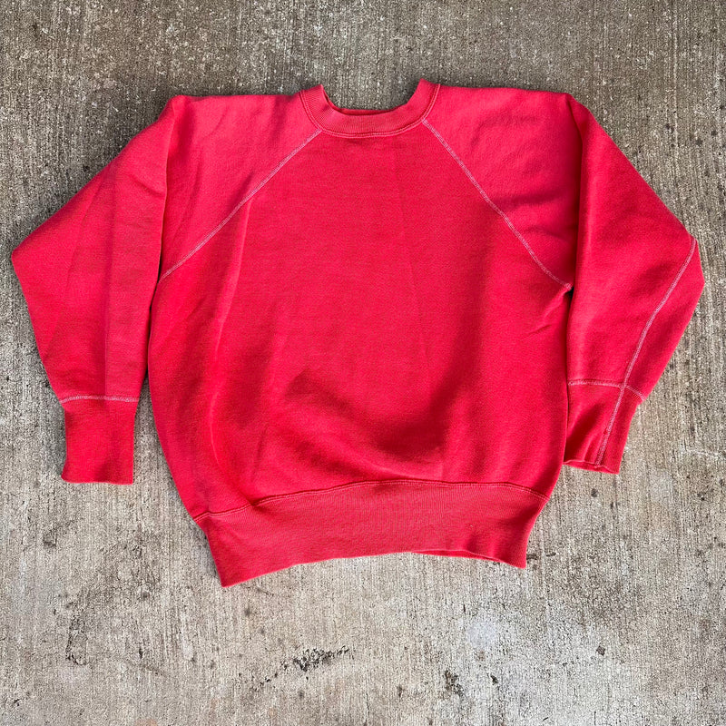 1960’s Faded Red Sorority Crewneck Sweatshirt Medium